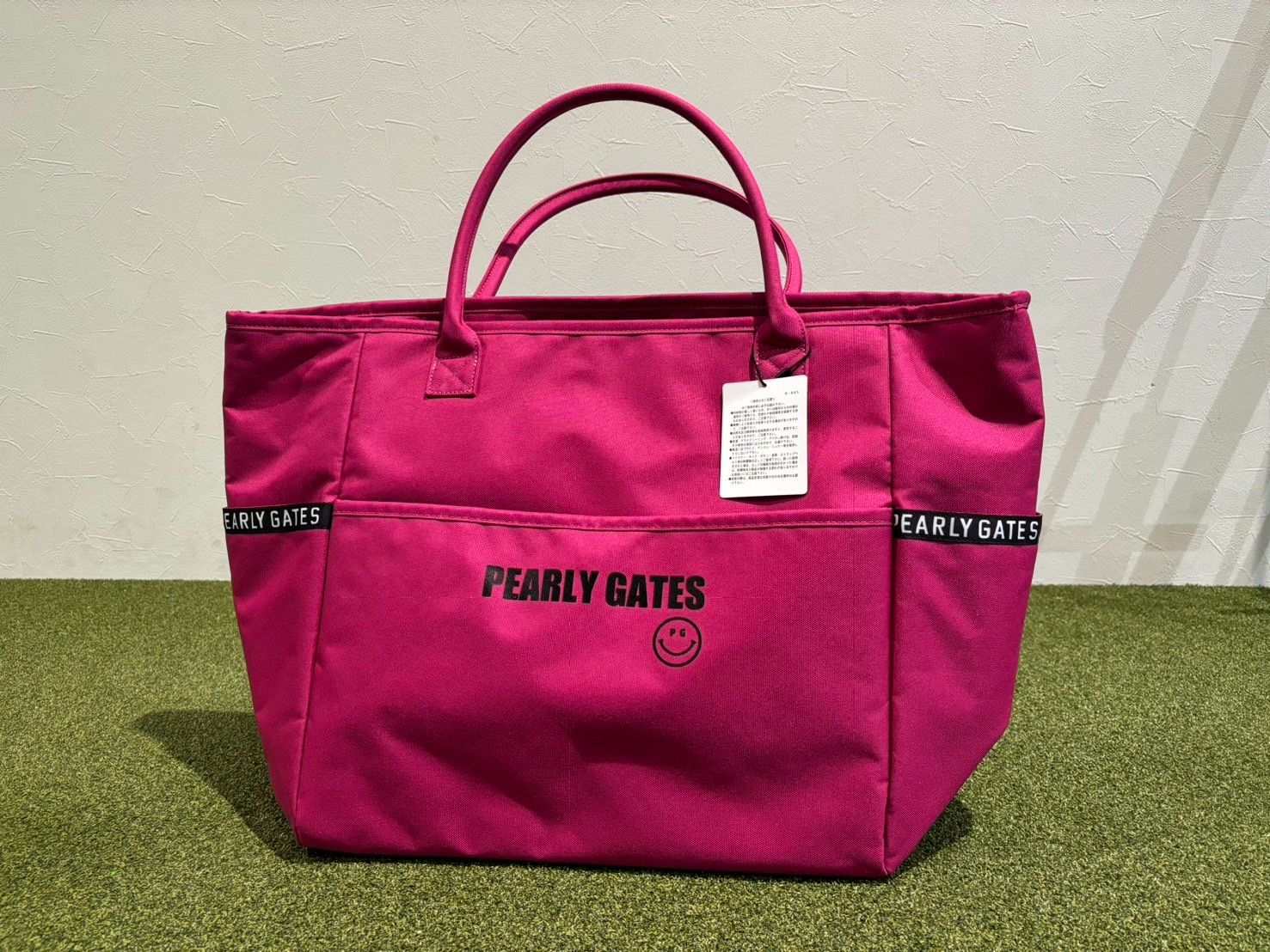 ジャックバニー　ショルダー付き　ロッカーバッグ　ピンク　パーリーゲイツ 新品] PEARLY GATES ロッカー バッグ ピンク ジャックバニー