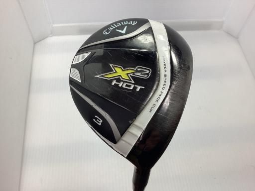  キャロウェイ X2 HOT  3W フェアウェイウッド FW X2 HOT(フェアウェイ) (フレックスS) メンズ 男性用 右利き 右用 Dランク ゴルフクラブ
