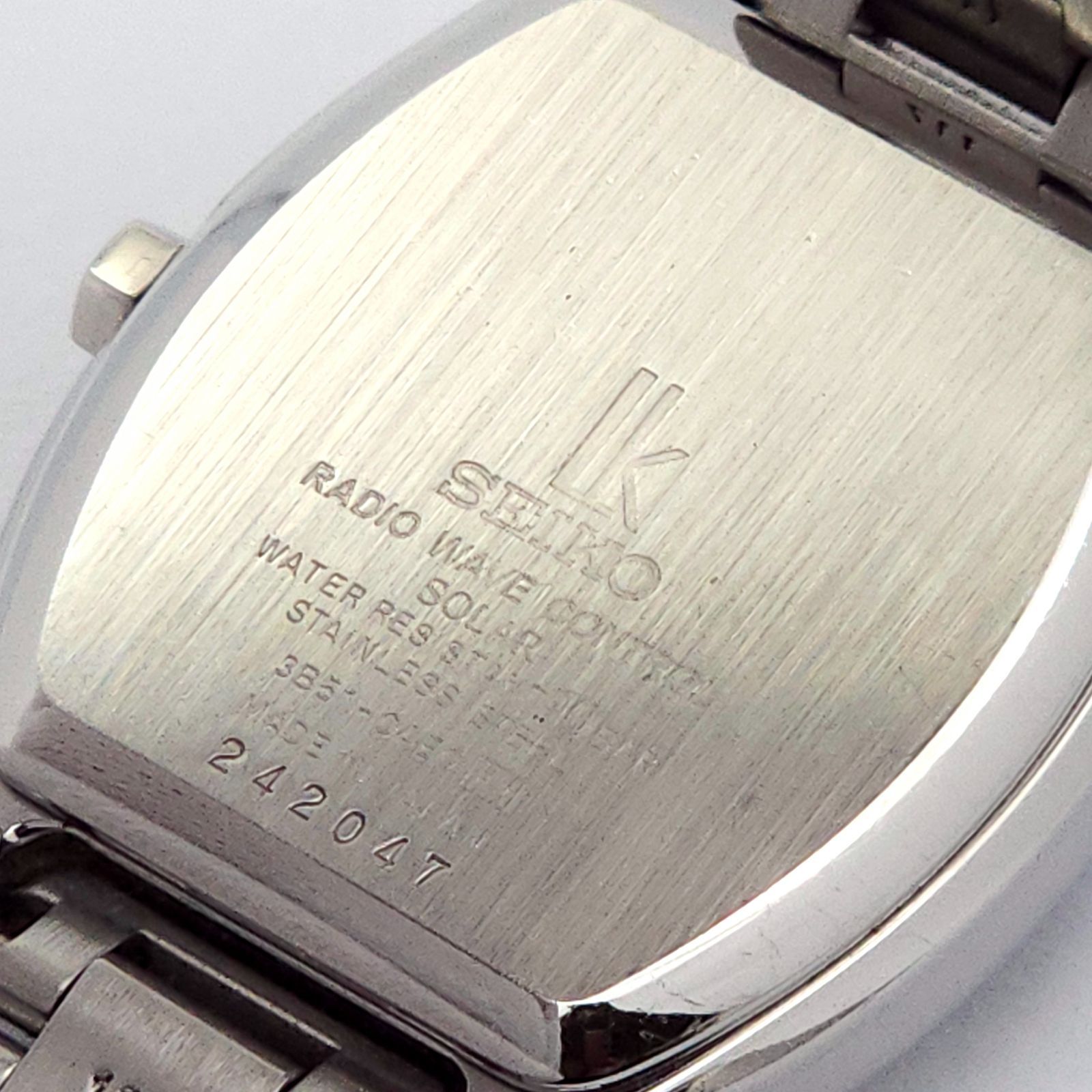 SEIKO セイコー ルキア 3B51-0AE0 ソーラー電波 動作品 青 - メルカリ