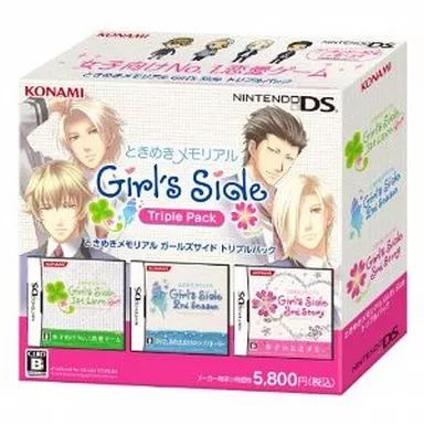 ニンテンドーDSソフト ときめきメモリアル ガールズサイド トリプルパック