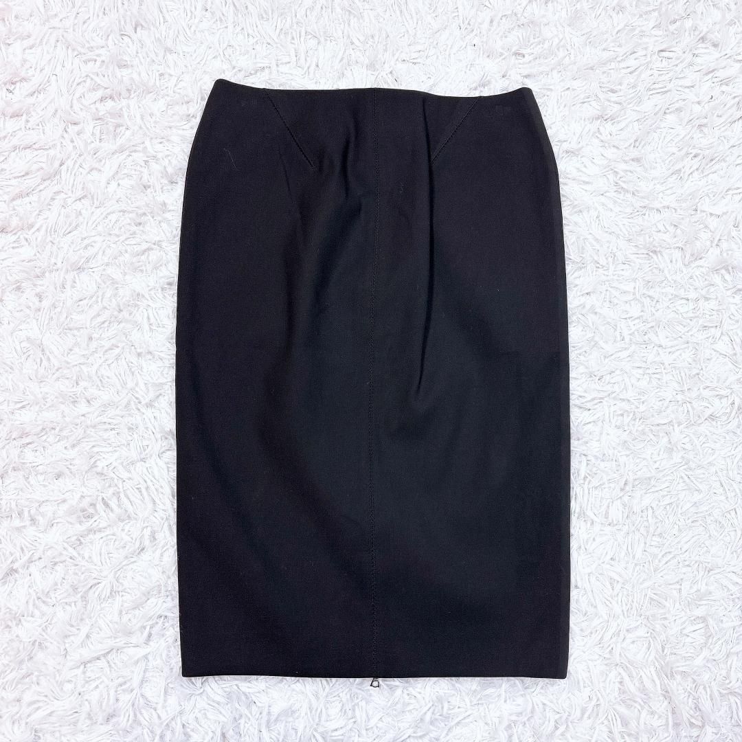 ♥タグ付き ドゥロワー タイトスカート フロントジップ 38