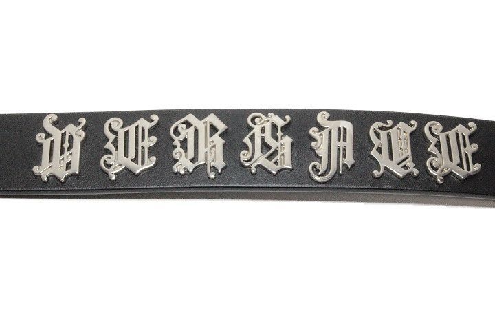 GIANNI VERSACE ジャンニ ヴェルサーチ VERSACEロゴ スタッズ レザー