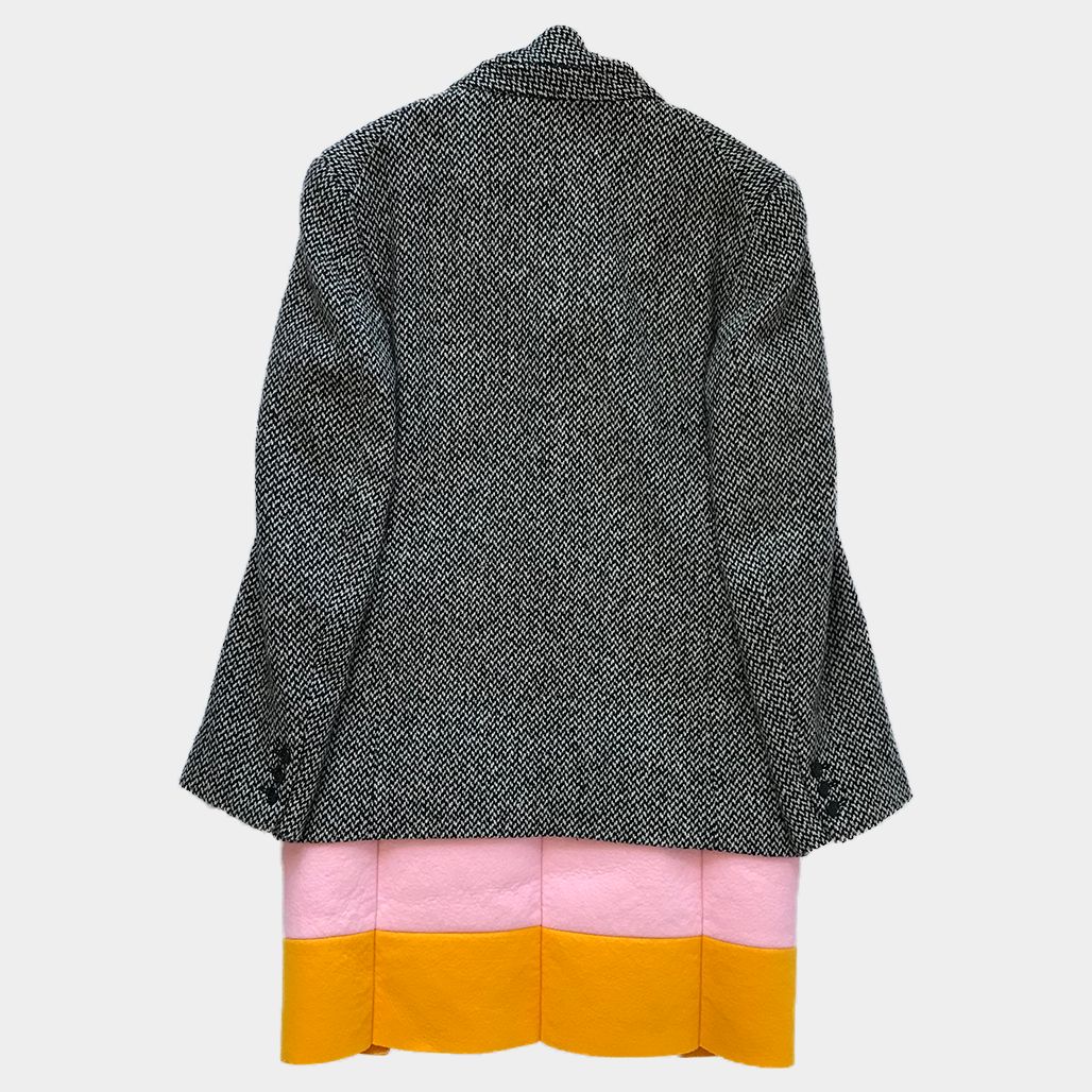 COMME des GARCONS HOMME PLUS ツイード ジャケット Yahoo!オークション - COMME des GARCONS homme PLUS ツイード