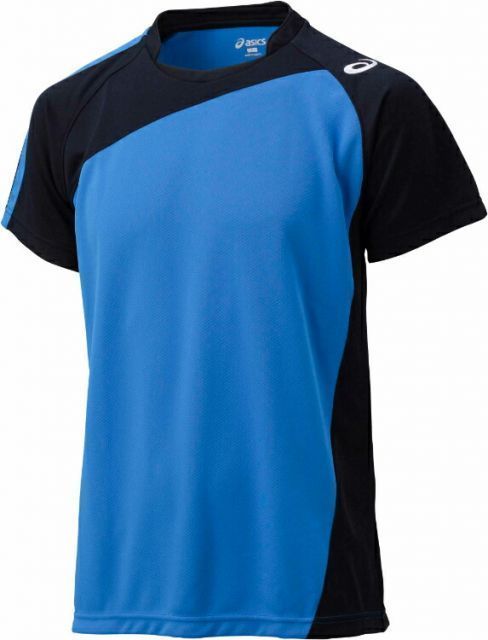 asics アシックス GAMESHIRTSHS Iブルーxブラツ 140 XW1321 4490