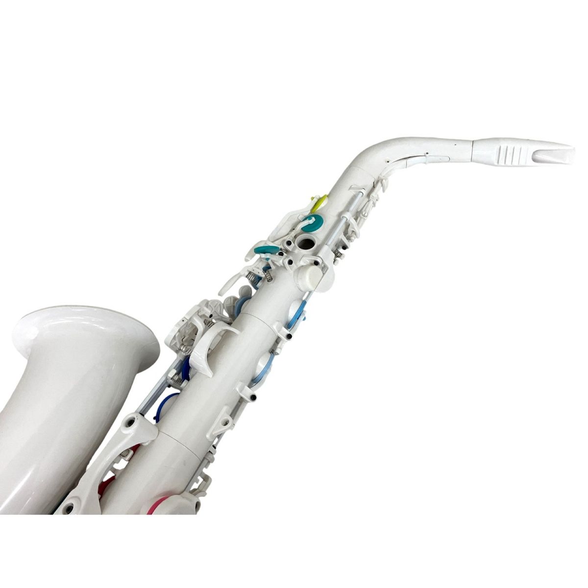 Vibrato サックス SAX プラスチック製 ホワイト 白 カラフル ヴァイブラート 楽器 ジャンク T9194658 - メルカリ