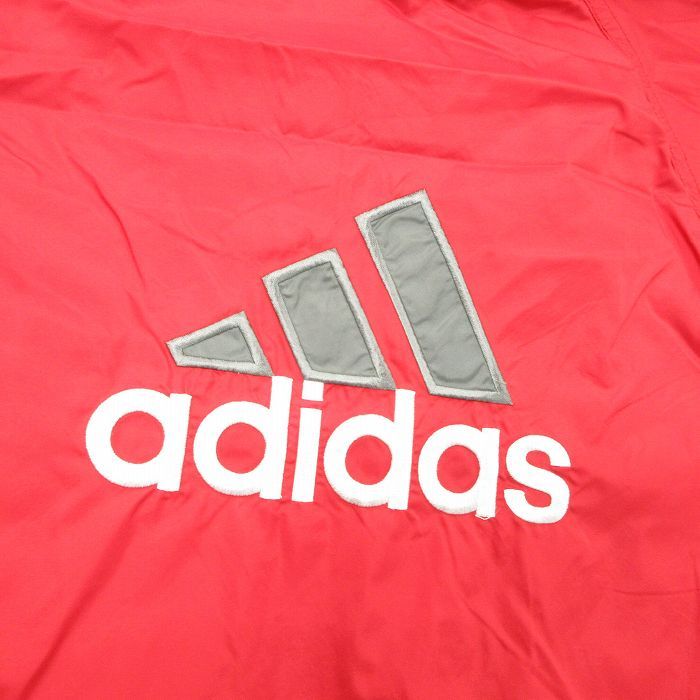 XL/古着 アディダス adidas 長袖 ナイロン ジャケット ベンチ コート