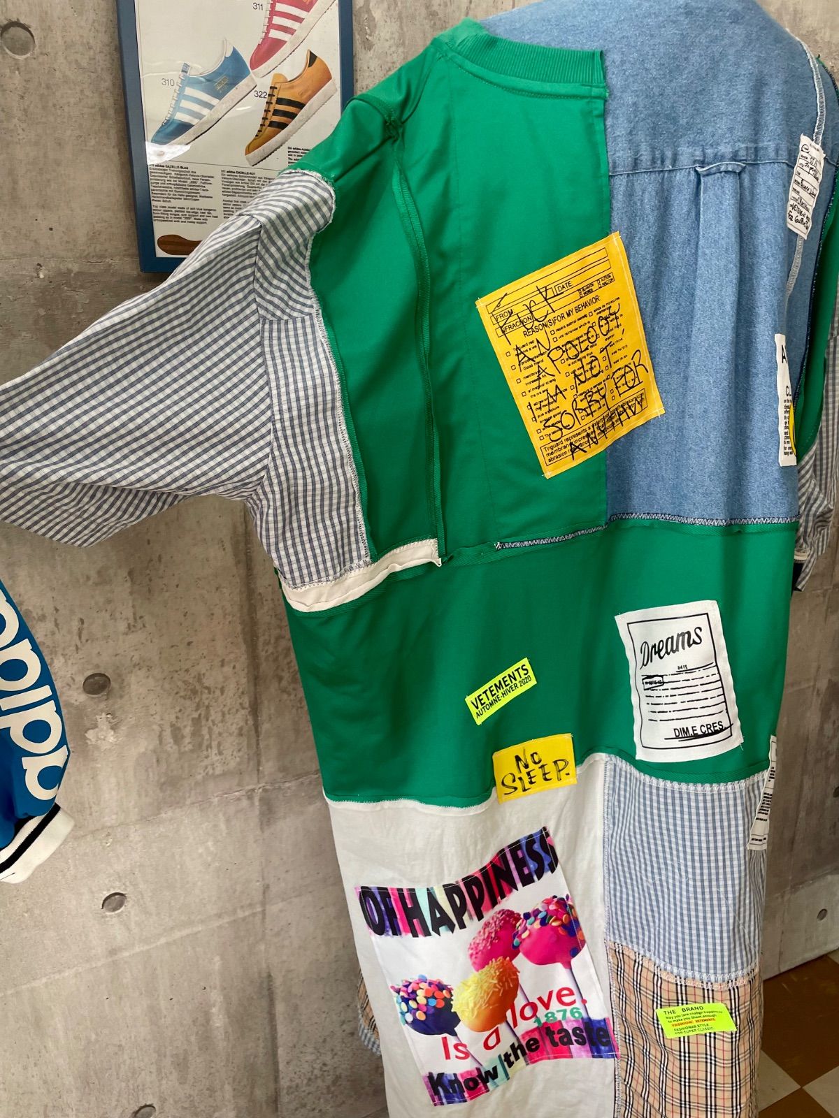 ゆるだぼワンピース ロングワンピース