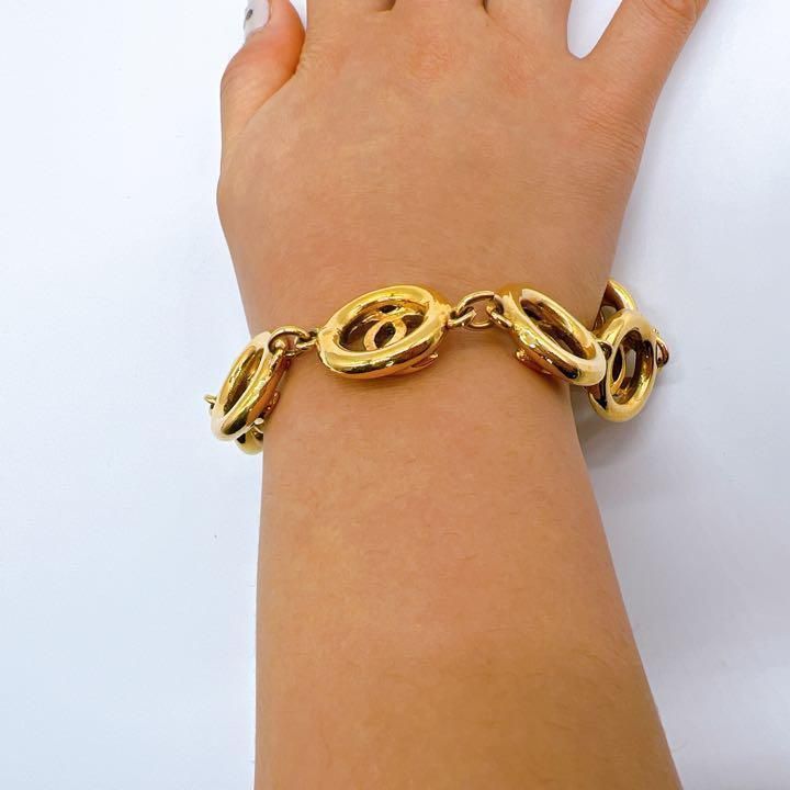 人気】CHANEL シャネル ココマーク 1983 ブレスレット レディース 