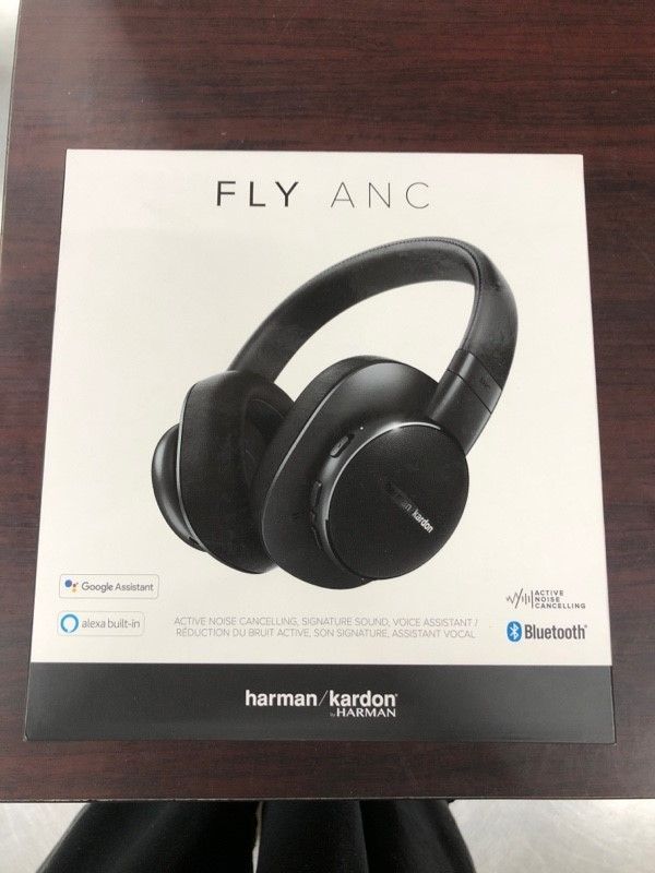 Harman Kardon ハーマンカードン ヘッドホン FLY ANC オーバーイヤー ノイズキャンセリング Bluetooth 有線 両対応  Google アシスタント Amazon ALEXA 対応 ブラック 【日本正規代理店品】 - メルカリ