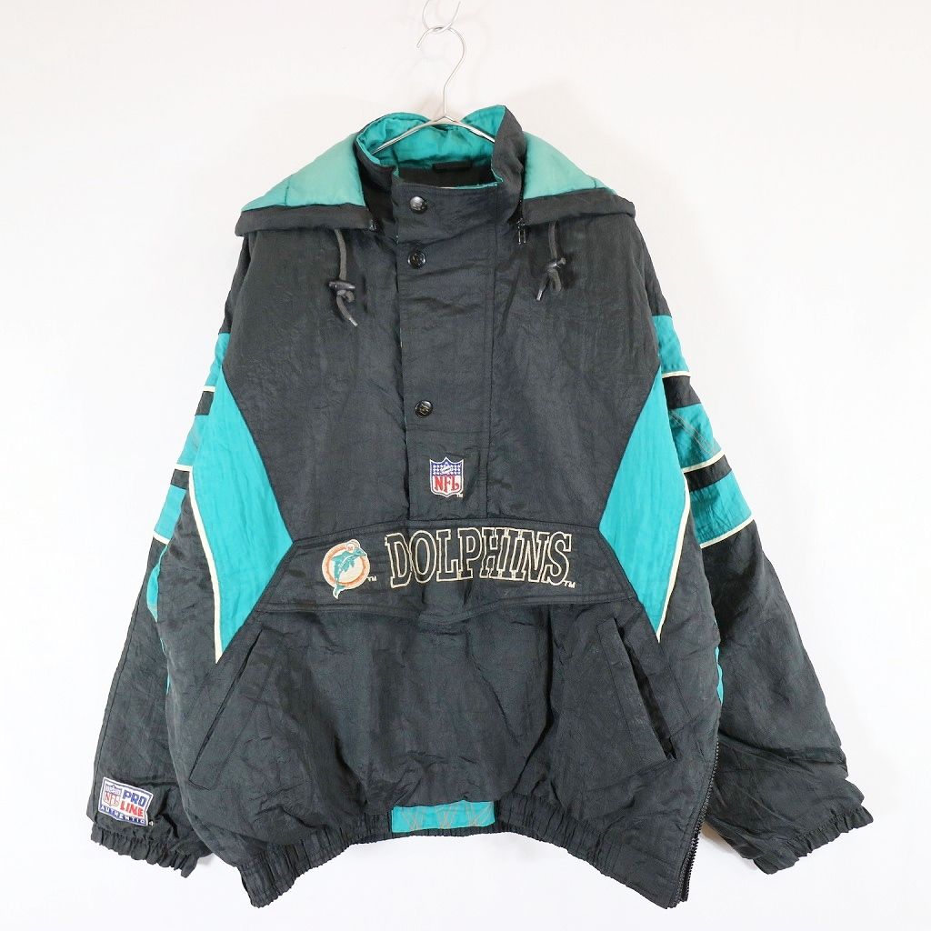 【純正入荷】美品 Dolphins XL スエードレザージャケット スタジャン ドルフィンズ ジャケット・アウター