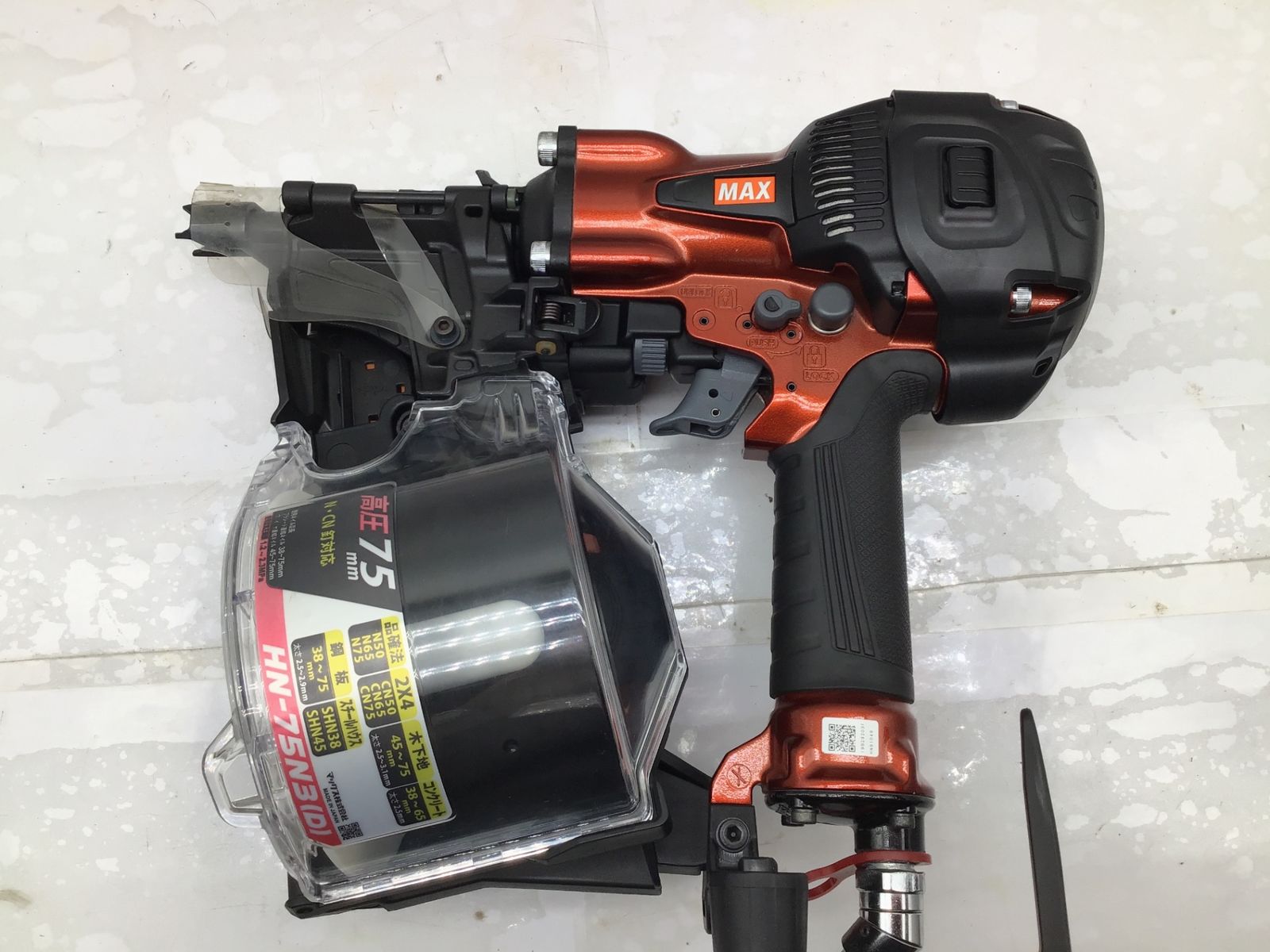 MAX マックス 高圧コイルネイラ HN-75N3 D -R ITBRVVGW7QD6 エコツール笠寺店 M02