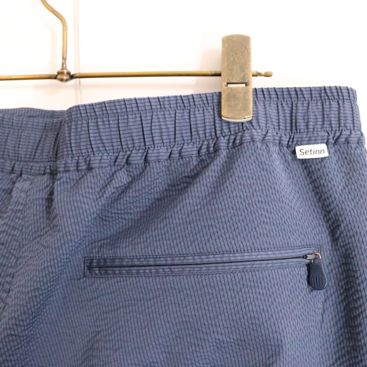  A Setinn セットイン XL メンズ ショートパンツ 25 ss Off Shore Shorts S-009 青 テニス スポーツ 古着 ショートパンツ ハーフパンツ パンツ