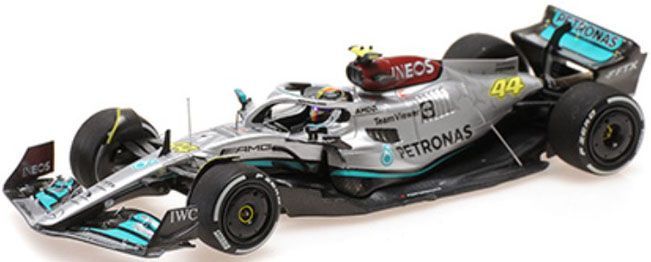 新品 MINICHAMPS 1/43 メルセデス AMG ペトロナス フォーミュラ ワン チーム F1 W13 Eパフォーマンス ルイス･ハミルトン フランスGP 2022 F1参戦300戦目 完成品ミニカー 417221244 [佐川急便]