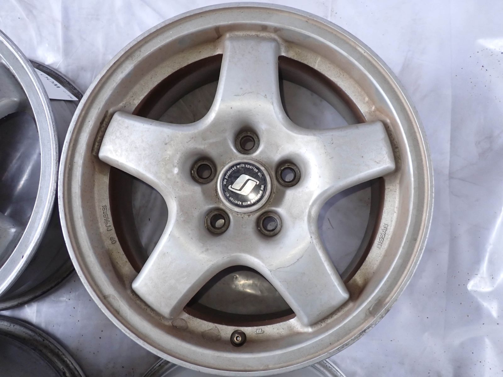 4本SET 会社宛 送料無料 16×6.5J 日産 R32 スカイライン タイプM 純正