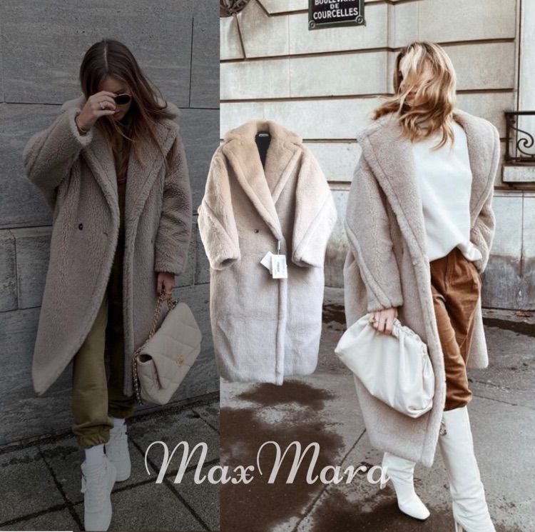 新作 Max Mara Teddy TEDGIRL テディベア アイコン コート - EU import ...