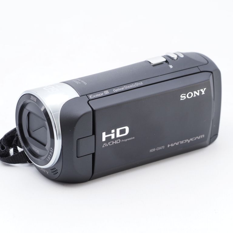 SONY ソニー ビデオカメラ Handycam HDR-CX470 ブラック - カメラ本舗