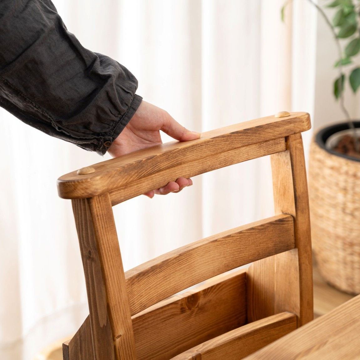 天然木 ダイニングチェア