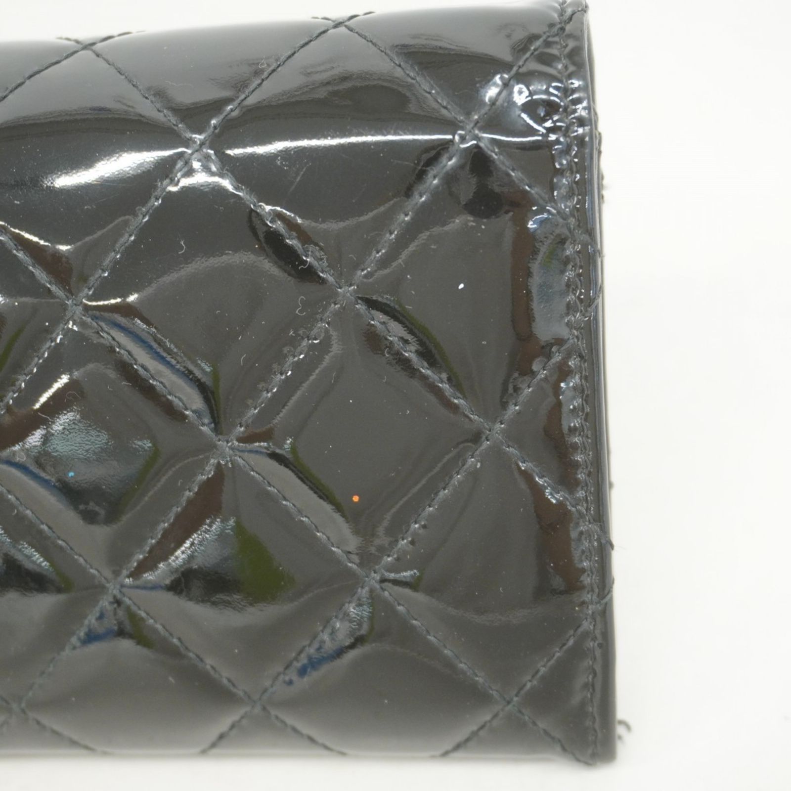 シャネル(Chanel) シャネル 長財布 ブリリアント パテントレザー