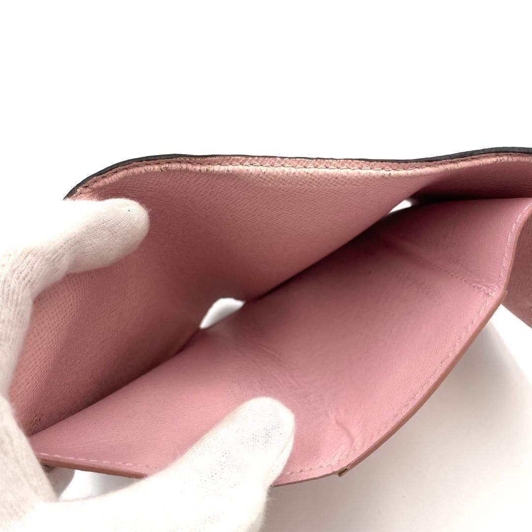 ルイヴィトン モノグラム ローズ ポルトフォイユ ヴィクトリーヌ 1359  