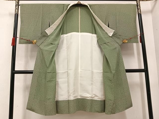 平和屋着物●長襦袢 無双仕立て 花尽し 正絹 ♥ AABC6853ph