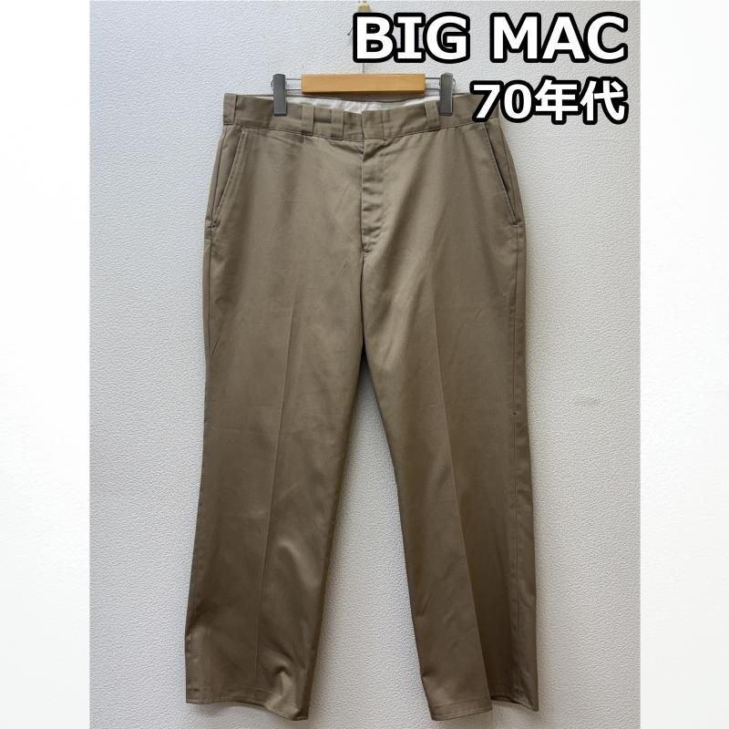 BIGMAC ビックマック パンツ チノパン 70年代 ビンテージ JC Penney ジェイシーペニー SCOVILL スコビル ジップ チノ ワーク トラウザー パンツ