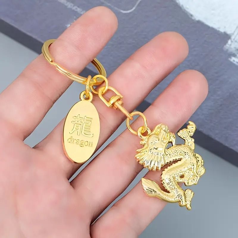 新品　ジェリーキャット　金　ドラゴン　キーホルダー　ゴールド　バッグチャーム　龍 新品 ジェリーキャット 金 ドラゴン キーホルダー ゴールド