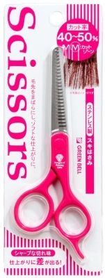 まとめ買い-12点セット スキはさみ グリーンベル 美容小物