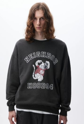 NEIGHBORHOOD PIGMENT DYED SWEAT SHIRT LS スウェット 242UNNH-CSM01 