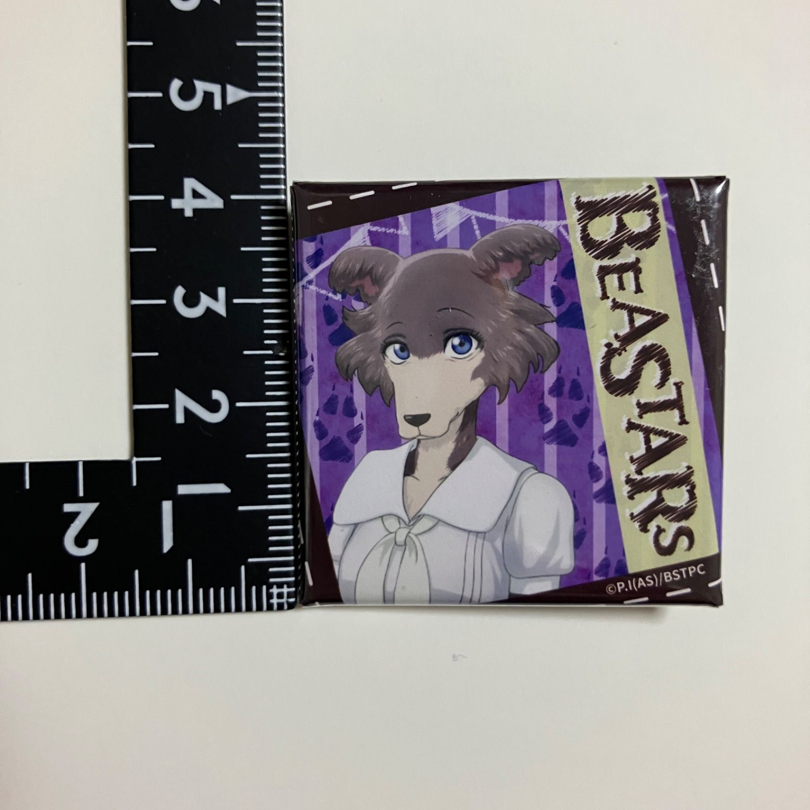◎ BEASTARS ジュノ スクエア缶バッジ キャラ福くじ E賞 - メルカリ
