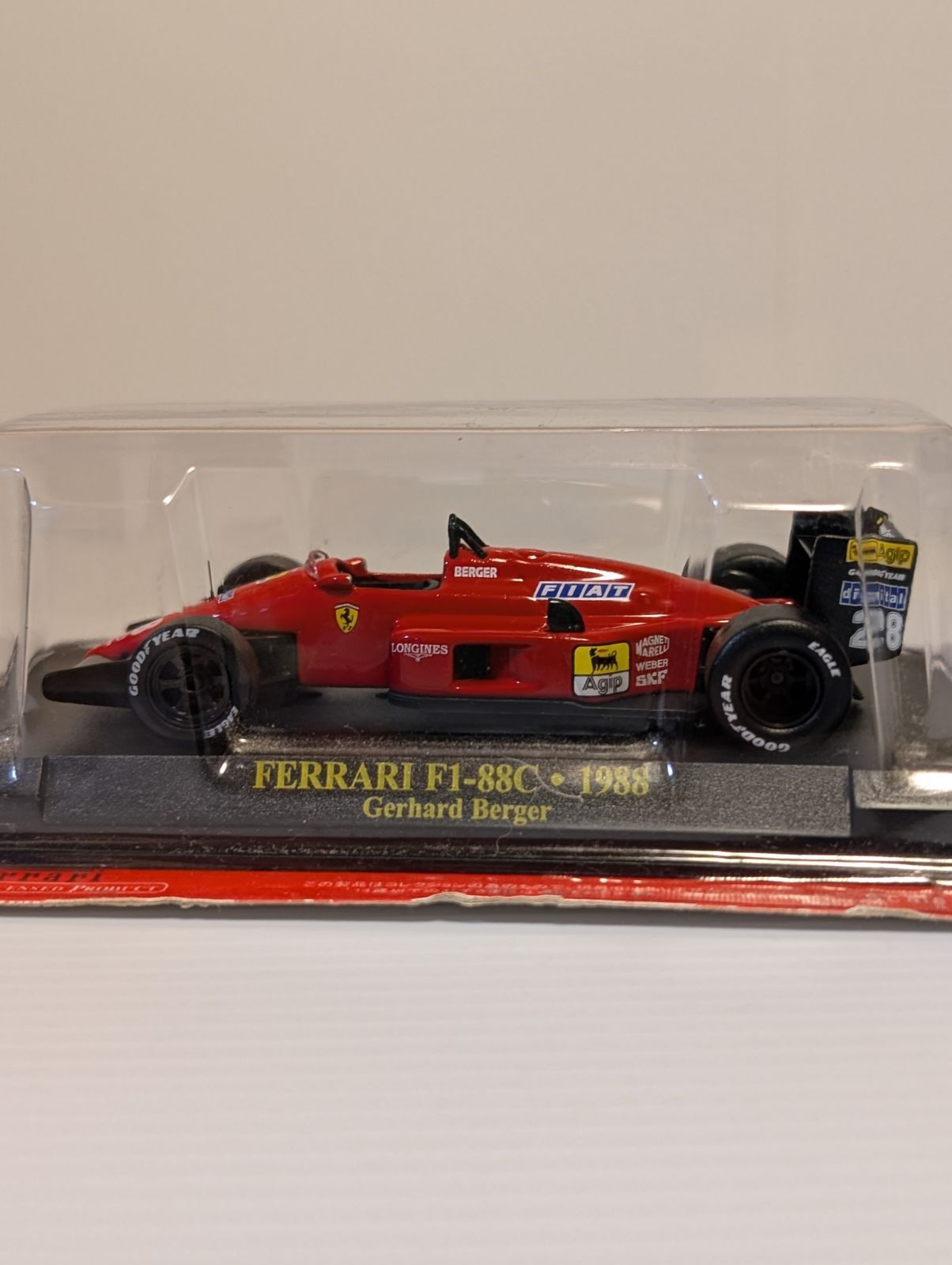 フェラーリ ミニカー セット 28台 アシェット 未開封 1/43 フェラーリF187-88C アシェットフェラーリF1