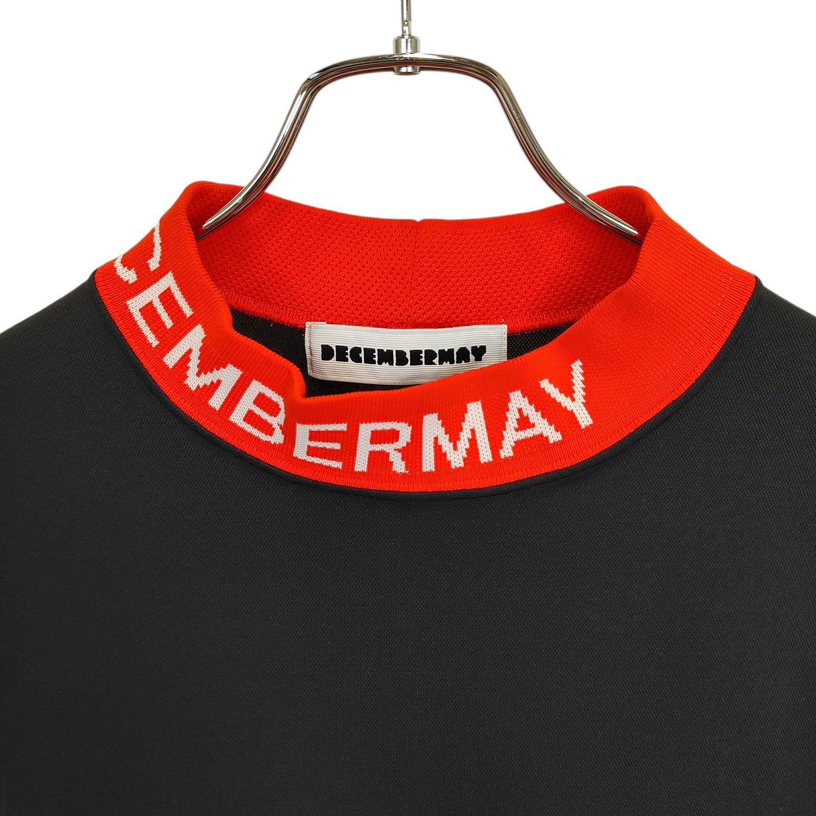 DECEMBERMAY モックシャツ　メンズウェア DECEMBERMAY メンズモックネックシャツ 吸湿速乾 サイズXL