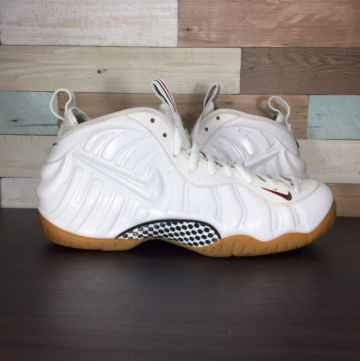 NIKE AIR FOAMPOSITE PRO ナイキ エアフォームポジット プロ ホワイト グッチ 28.5cm U07893 624041-102  - メルカリ