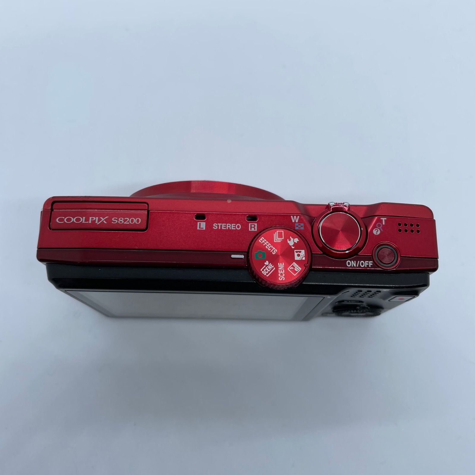 中古品 動作確認済】Nikonニコン クールピクス レッド S8200 - メルカリ