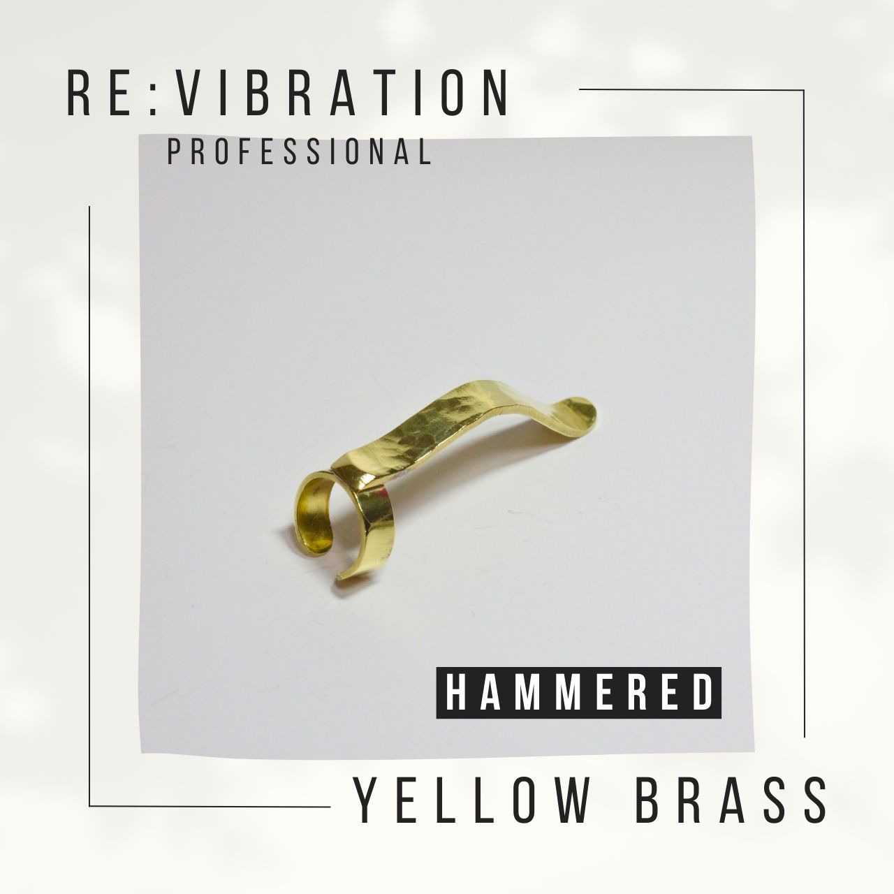 Re:VIBRATION トランペット コパーブラス HAMMERED Re:VIBRATIONトランペット用コパーブラス HAMMERED