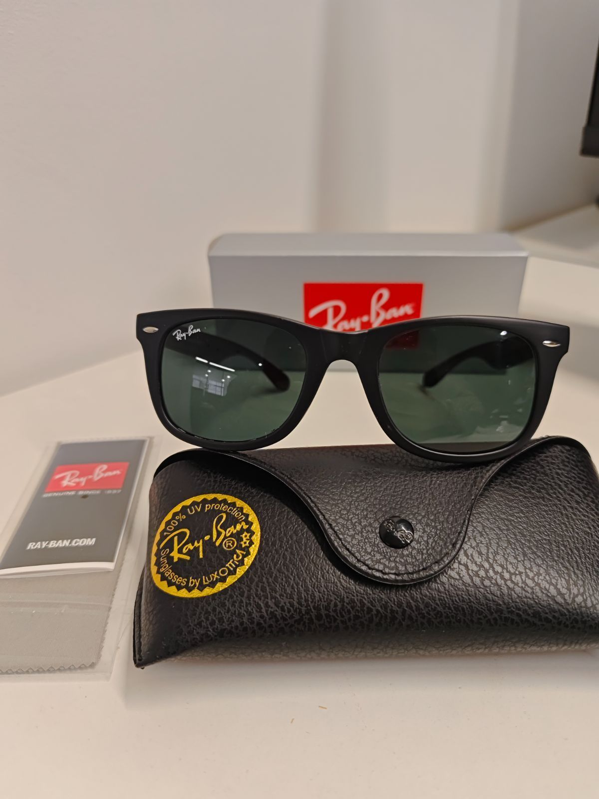 RayBan木村拓哉さんWAYFARER マットブラック✖️ライトグレイ