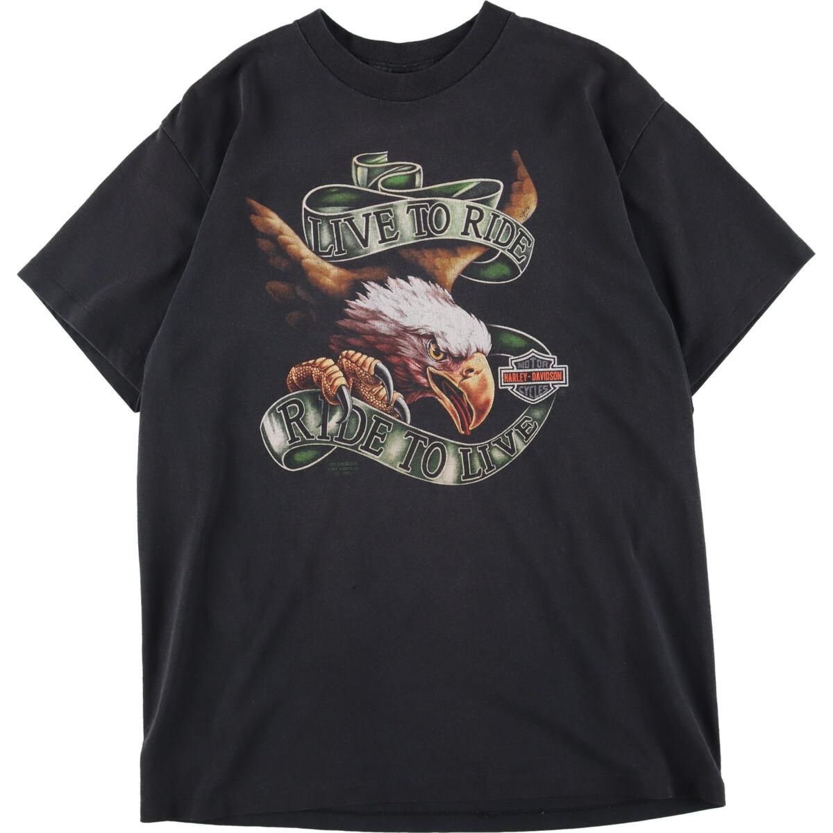 古着 90年代 ハーレーダビッドソン Harley-Davidson 3D EMBLEM 