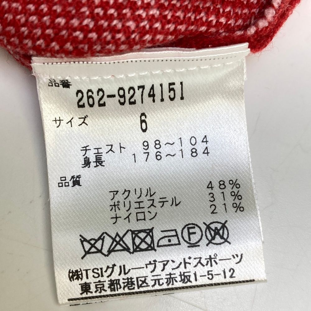 サイズ：6 JACK BUNNY ジャックバニー セール タートルネック ニット