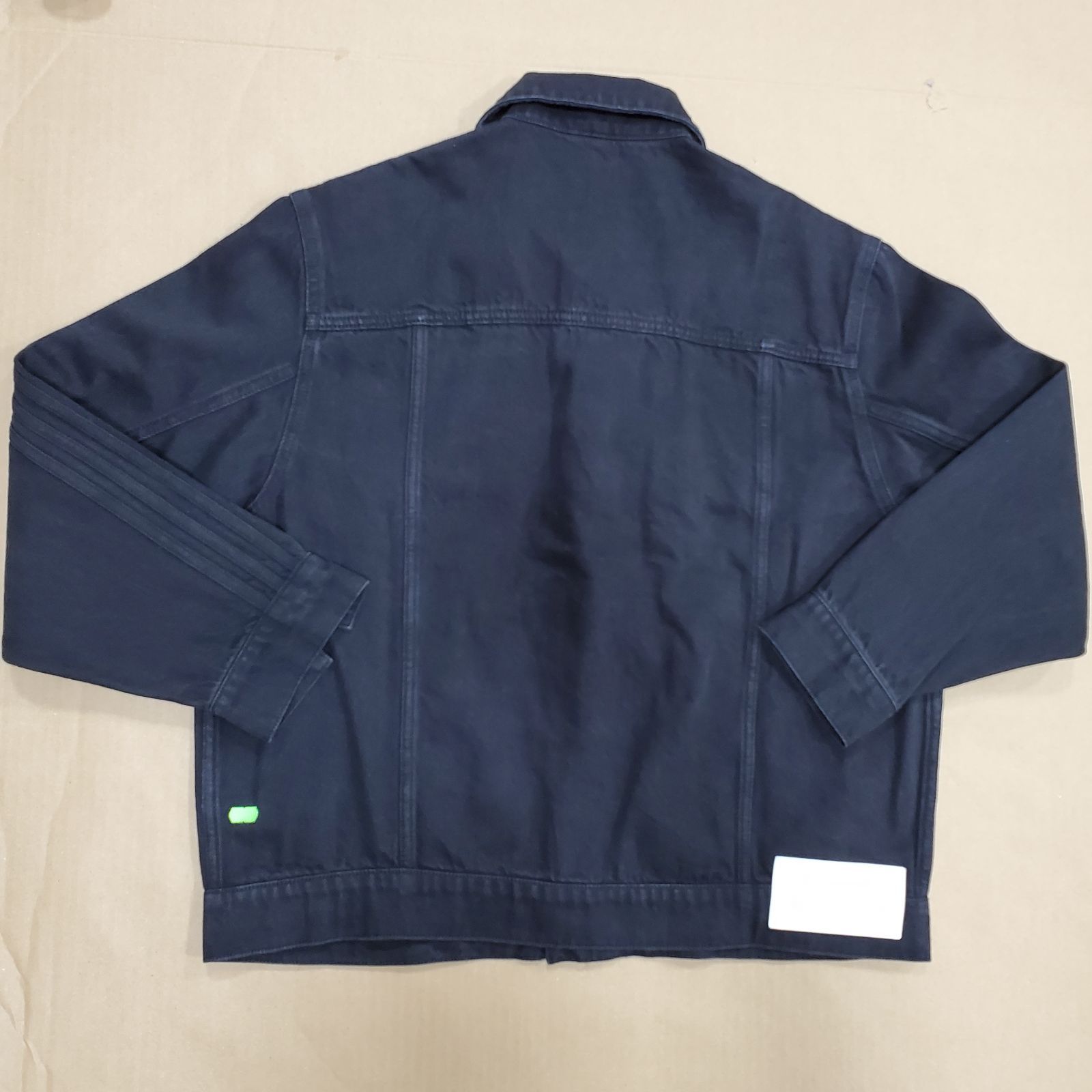 adidas デニムジャケット 青 adidas アディカラー ファーストブルー デニム トラックトップ