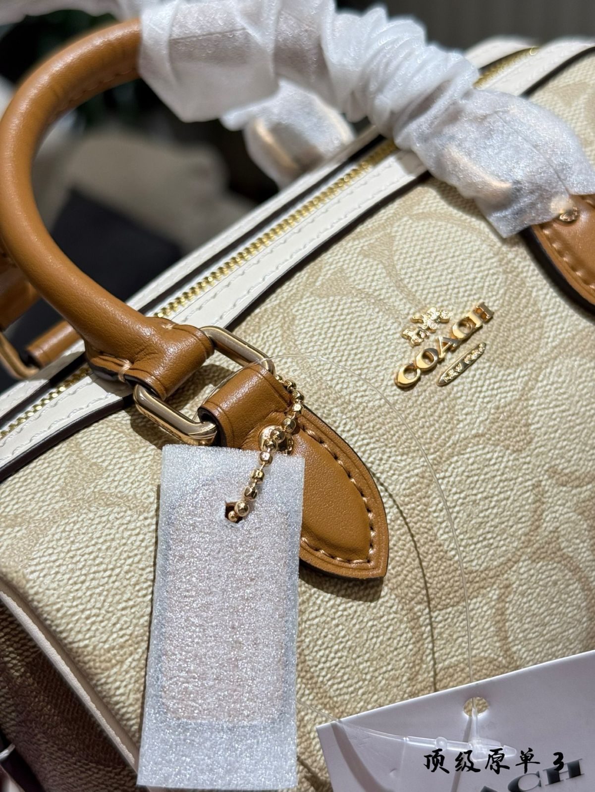 COACH ミニ ボストンバッグ ミニローアン COACH】長めミニボストン＊ローアン ロングサッチェル バッグ