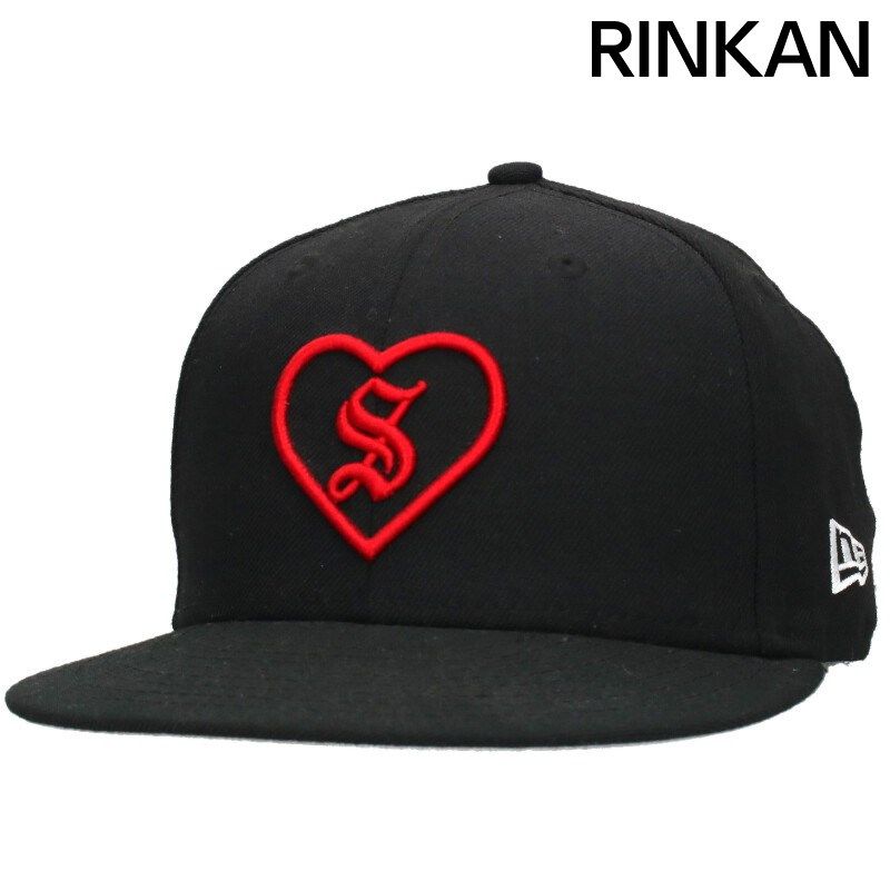 シュプリーム ×ニューエラ New Era  Heart New Era Cap ハートベースボールキャップ メンズ 7.375 【2/27～3/18 タイムセール】