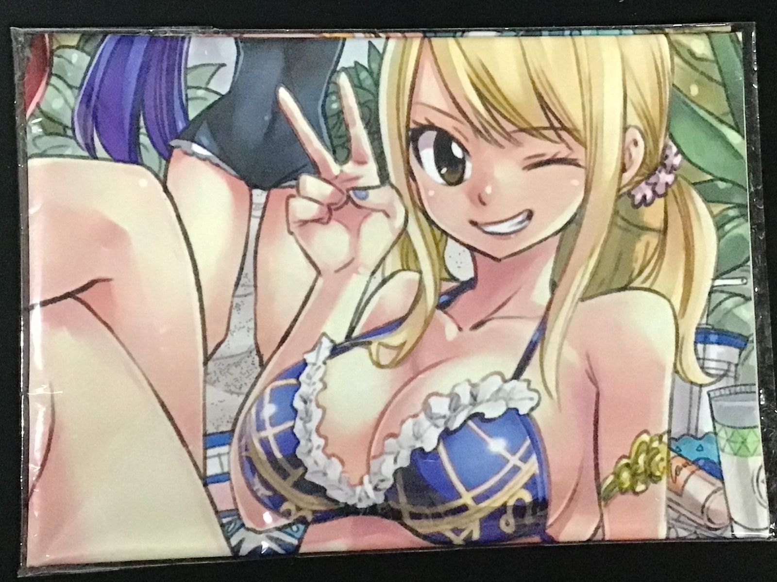 ◇FAIRYTAIL B2布ポスター ルーシィ＆エルザ＆ウェンディ 「PS4/Switch