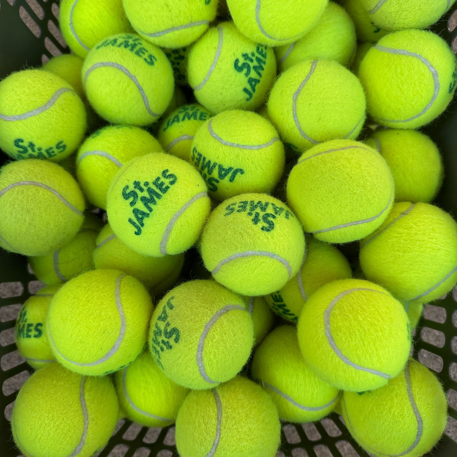 St.JAMES セント・ジェームス 中古 テニスボール 100球 オムニ使用 ①