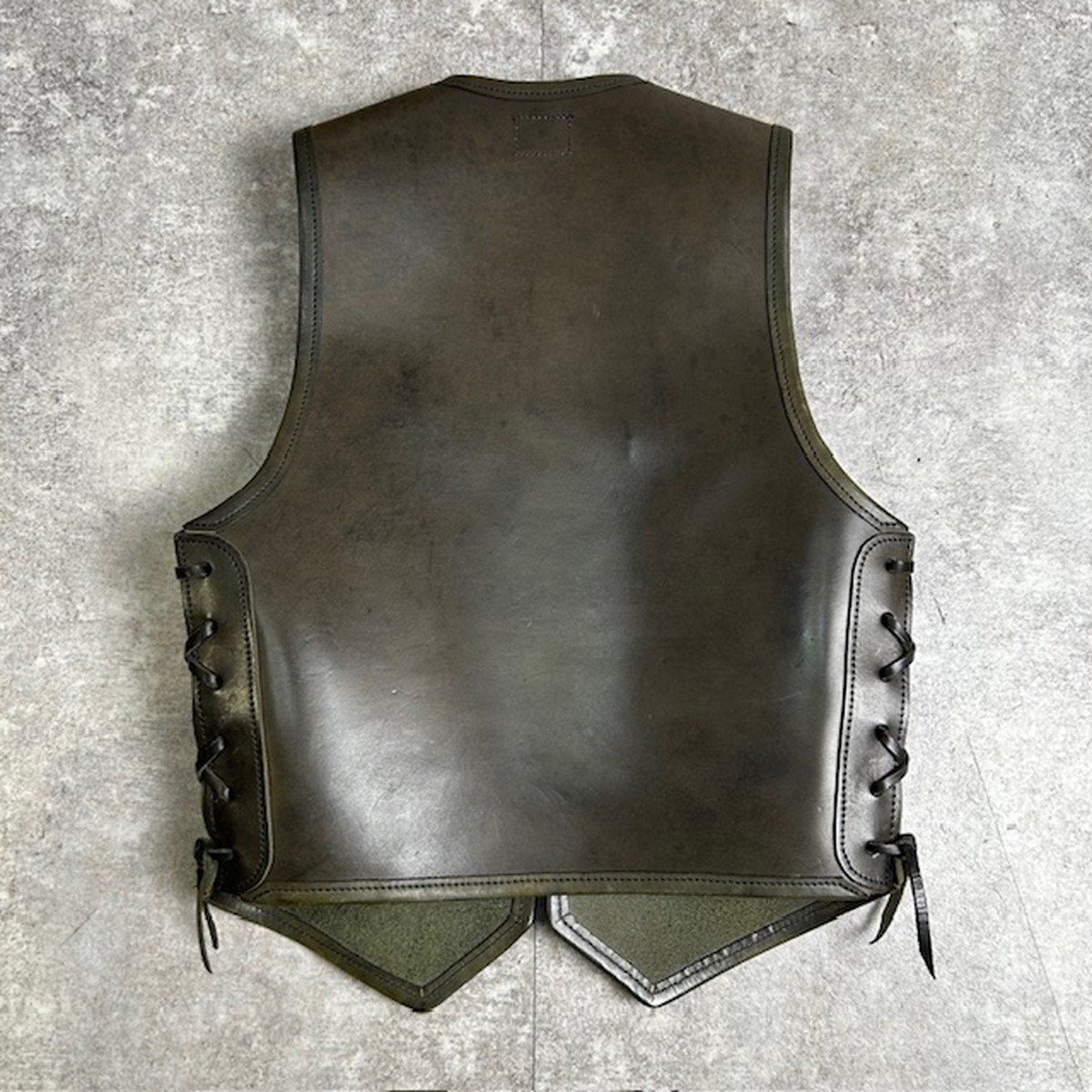 BURNY バーニー サドルレザーベスト バイカースタイル バイク