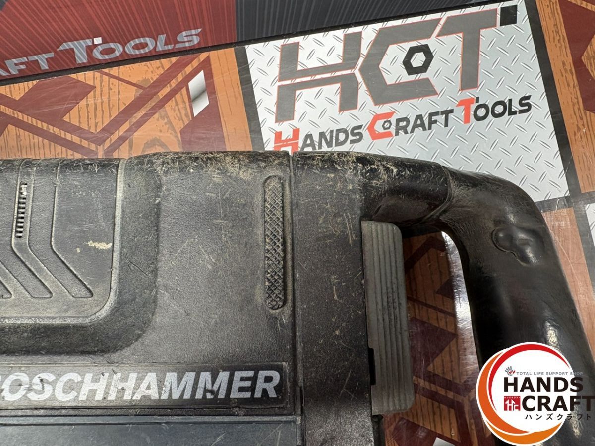 値下げしました！【中古】ボッシュ BOSCH GSH5CE/N 破つりハンマー 電動ハンマ ケース付き 〇ボッシュ BOSCH GSH5CE/N 破つりハンマー 電動ハンマ ケース付き