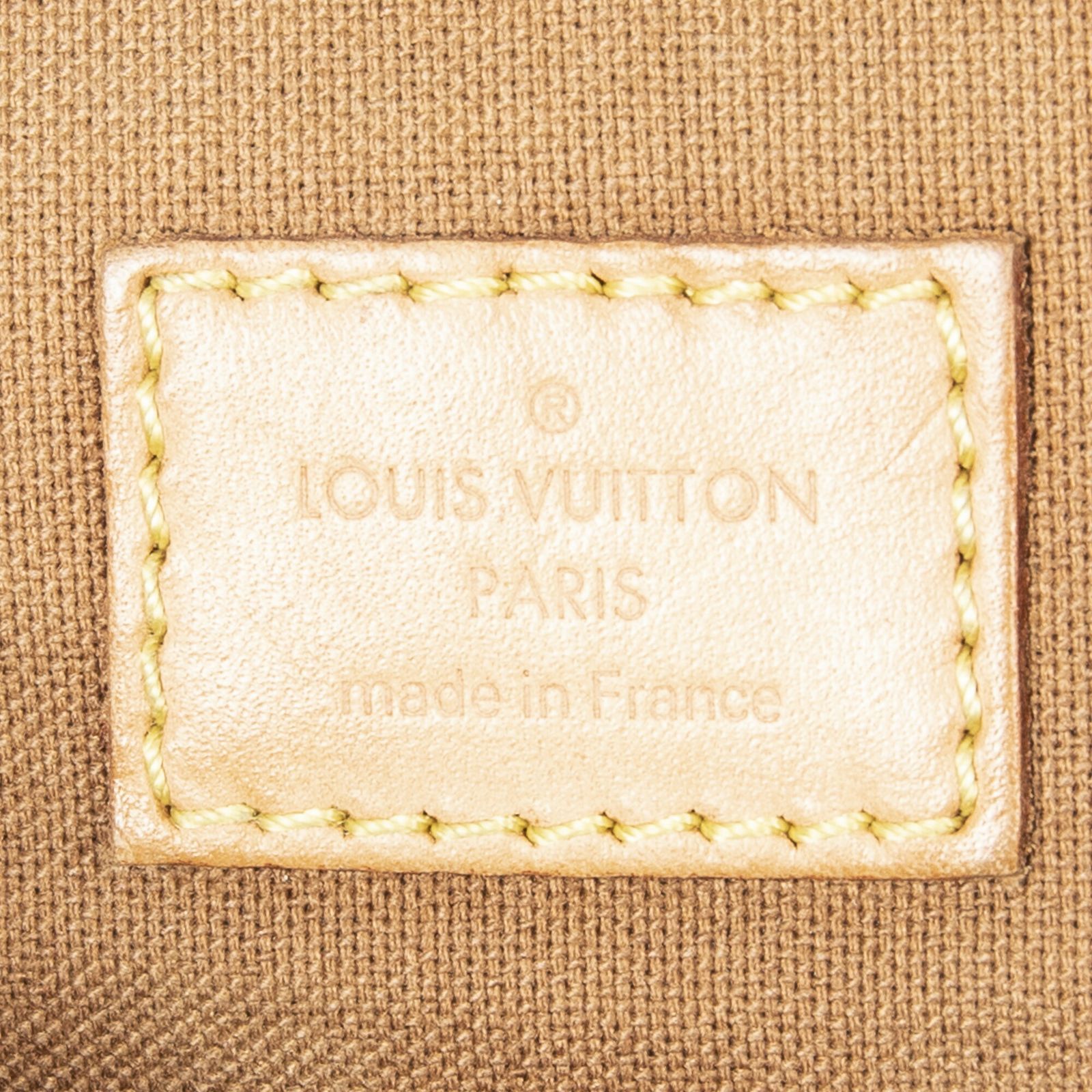 VUITTON ルイヴィトンチボリ茶色モノグラムキャンバスAB