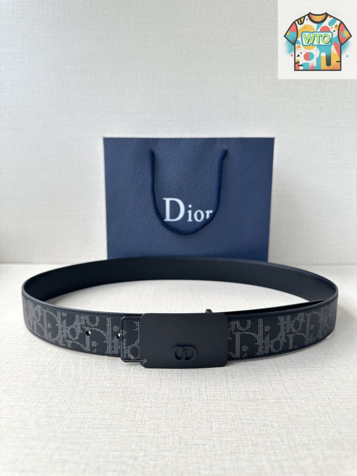 DIOR ベルト バックル 今日WTO】Dior CD Icon メタルベルトバックル-CT26 - メルカリ