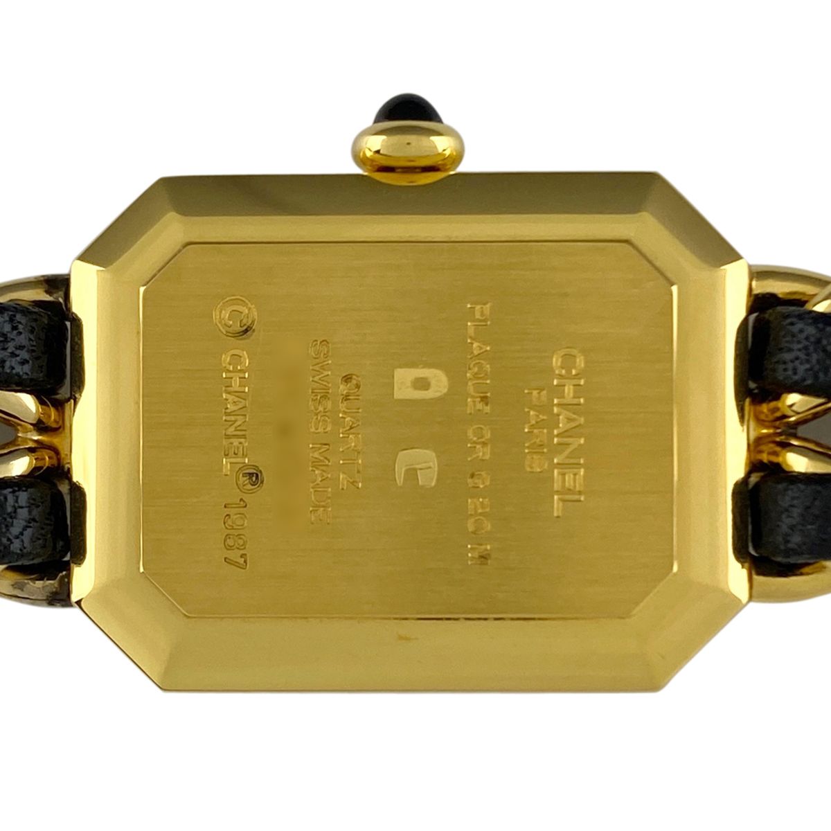 シャネル CHANEL プルミエール Sサイズ H0001 腕時計 SS レザー