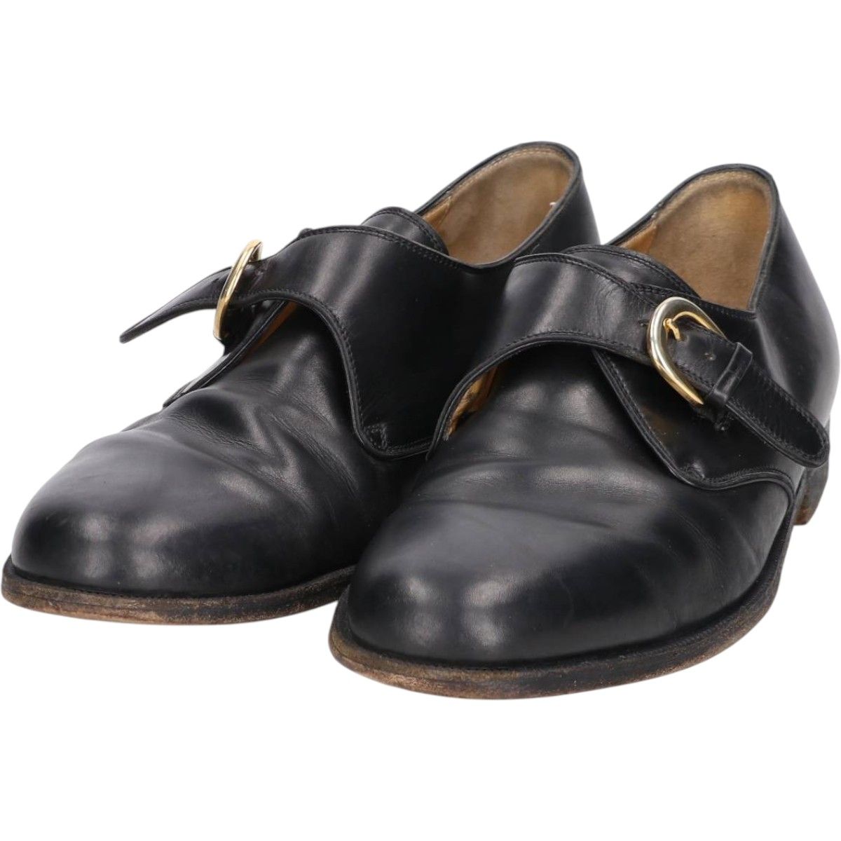 古着 コールハーン COLEHAAN モンクストラップシューズ イタリア製 8E レディース25.0cm相当/saa014362