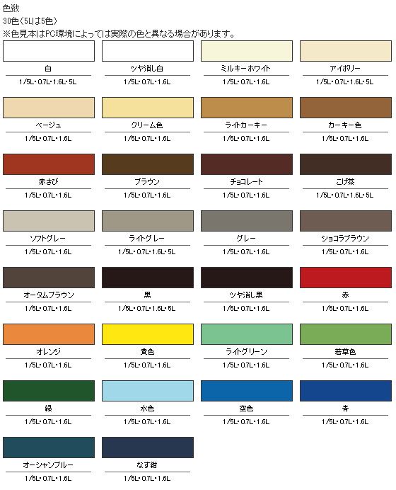 （まとめ買い）アサヒペン 油性多用途カラー 1/5L アイボリー 【5缶セット】