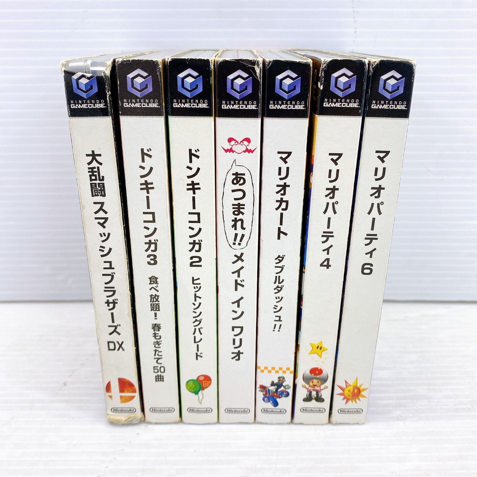 ◇任天堂 ゲームキューブ ソフト まとめて 7本セット マリオ・ドンキー 